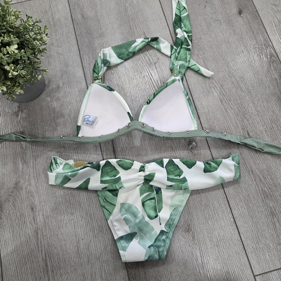Green and White Camouflage Bikini - Picture 9 of 9